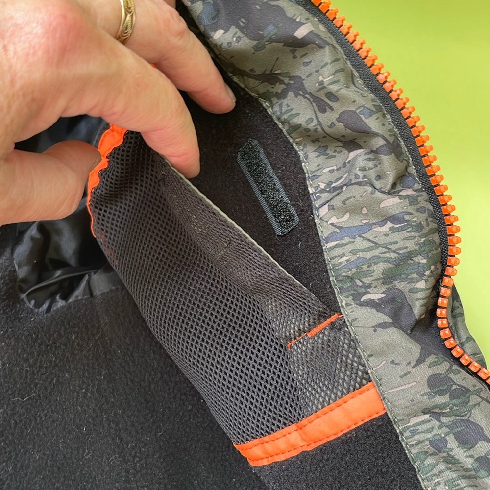 Multicolored Protection System winter jacket - Picture 10 of 12